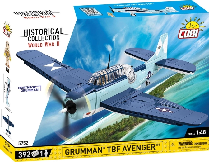 COBI Seconde Guerre mondiale Grumman TBF Avenger 1:48 (392 pièces)