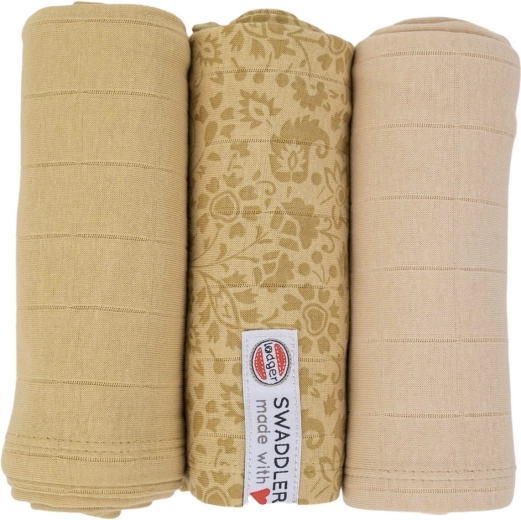 Lodger Swaddler Flower Tribe 70 × 70 cm sable - 1 pièce