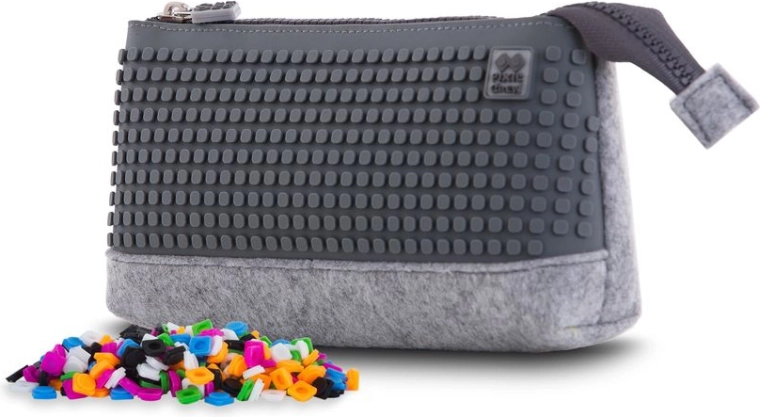 Grande trousse Pixie Crew grise