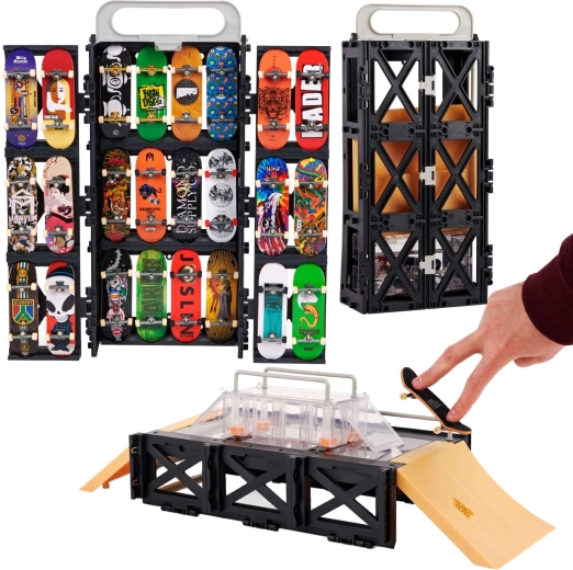 Transformation éclair en skatepark