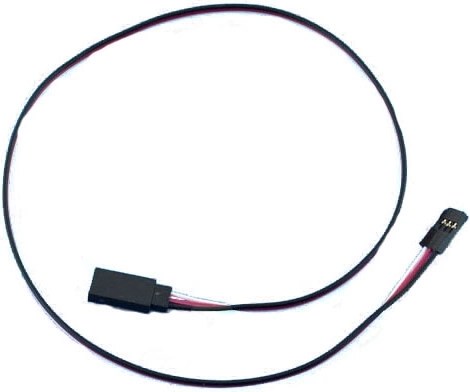 Câble de rallonge pour servo Futaba 45 cm plat