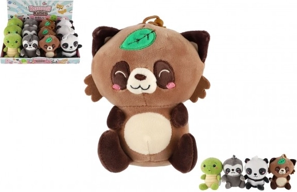 Porte-clés peluche animal 10 × 13 cm