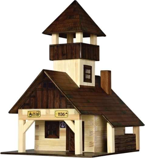 Walachia maquette en bois à assembler de refuge de montagne