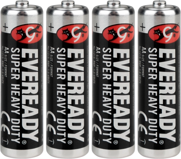 Energizer Eveready Super Heavy Duty AA (R6) 4 pcs