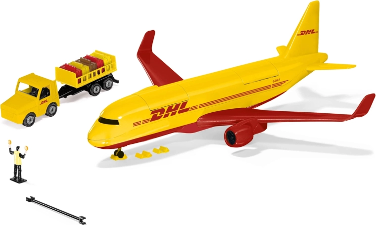 SIKU Super avion cargo DHL avec accessoires