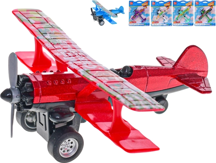 Modèle d’avion en métal à rétrofriction 10 cm