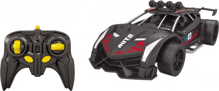 Voiture RC 1:14 avec effet brume noire