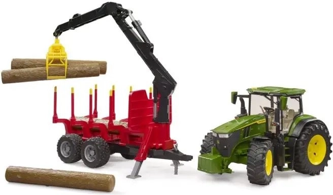Transport de quatre grumes