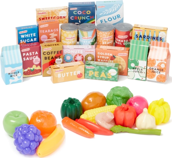 Aliments réalistes pour un jeu crédible