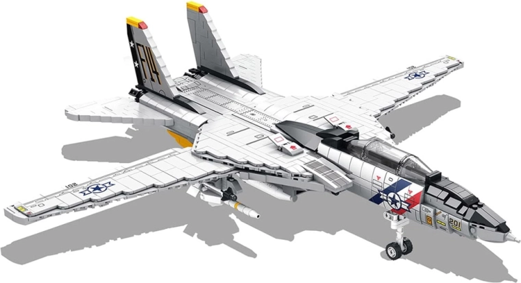 Maquette détaillée du F-14 Tomcat