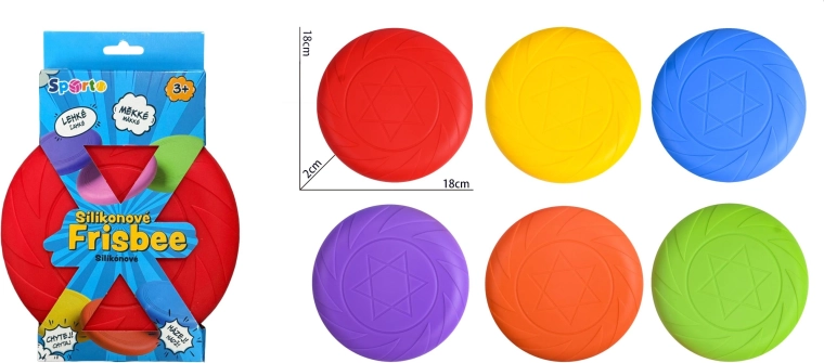 Frisbee en silicone SPORTO