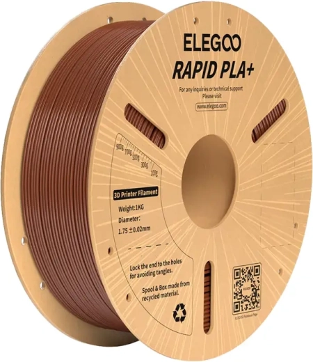 Filament Elegoo Rapid PLA+ marron 1 kg 1,75 mm