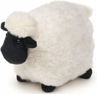 Peluche mouton noir écoresponsable