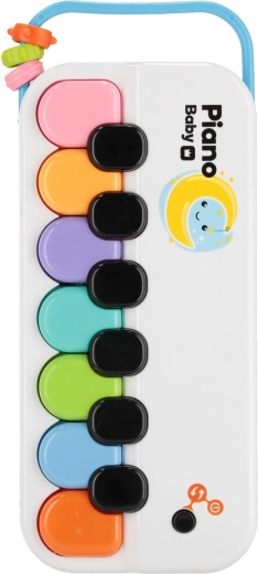 Touches colorées qui invitent au jeu