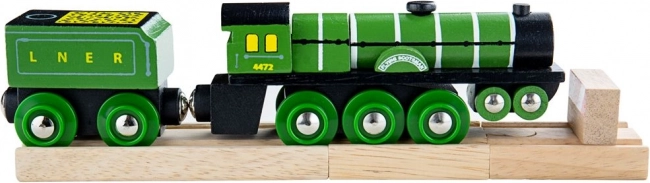 Locomotive en bois Flying Scotsman - réplique