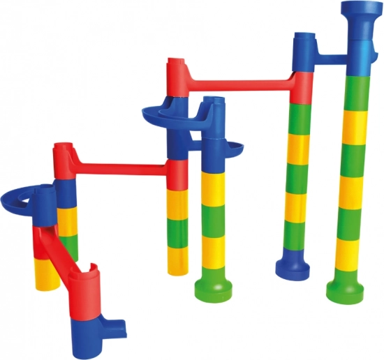 Piste de billes colorée pour enfants