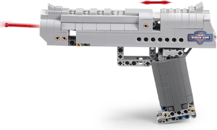 Amusement sécurisé avec projectiles en plastique