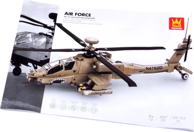 Apparence réaliste de l’AH‑64