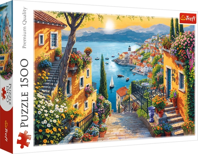 Puzzle Trefl Vue côtière 1500 pièces