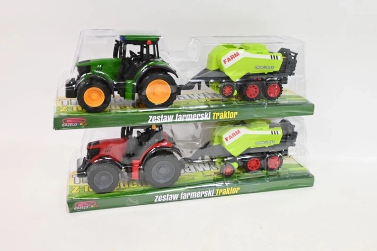 Tracteur avec machine agricole - 1 pièce
