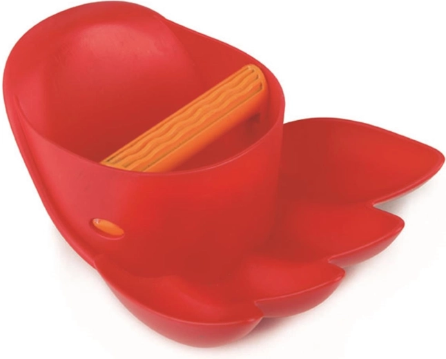 Grande patte rouge pour le sable