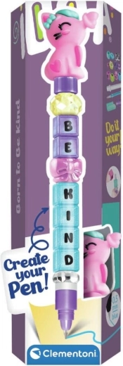 Clementoni Idea kit créatif pour fabriquer un stylo avec le message Be Kind