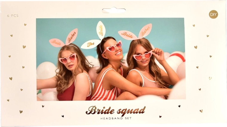 Couronnes de fête Bride Babes (6 pcs)