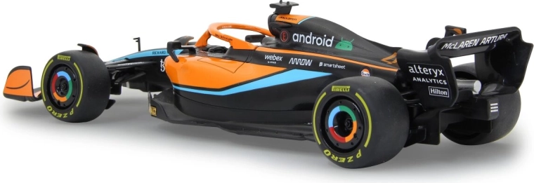 Monoplace McLaren minutieusement détaillée