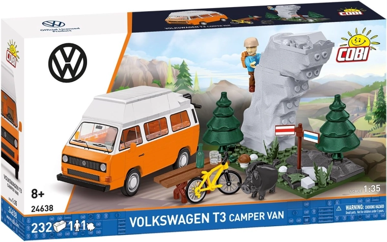 Cobi Volkswagen T3 camper van 1:35 - 1 pièce