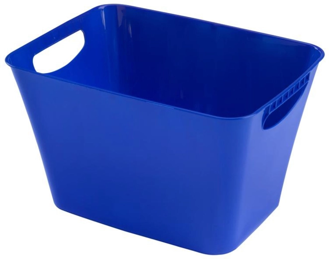 Panier de rangement en plastique 40,5 × 29 × 24,5 cm
