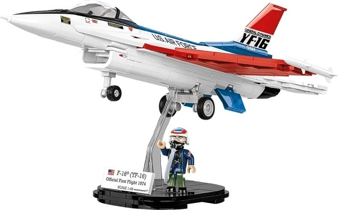 Figurine de pilote et support de collection