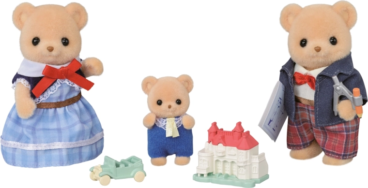 Sylvanian Families famille d’oursons Biscuit