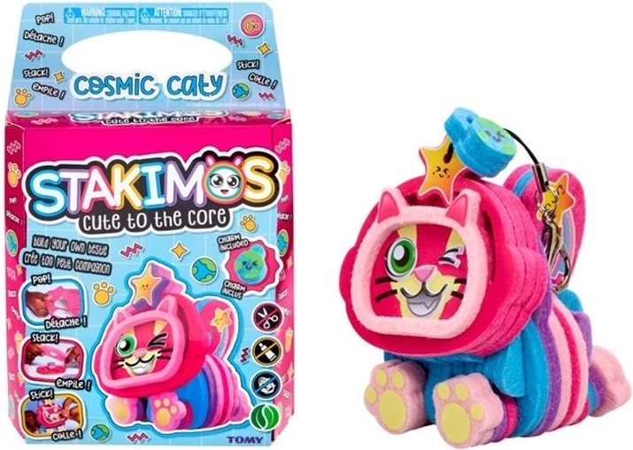 TOMY Stakimos Katy cosmique – kit créatif à assembler