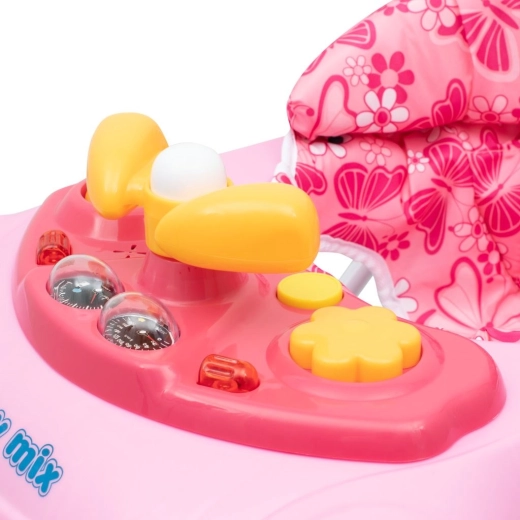 Panneau interactif avec lumières, mélodies et volant