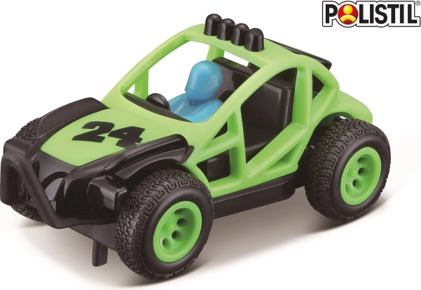 Polistil Desert Rally petite voiture verte 1:43