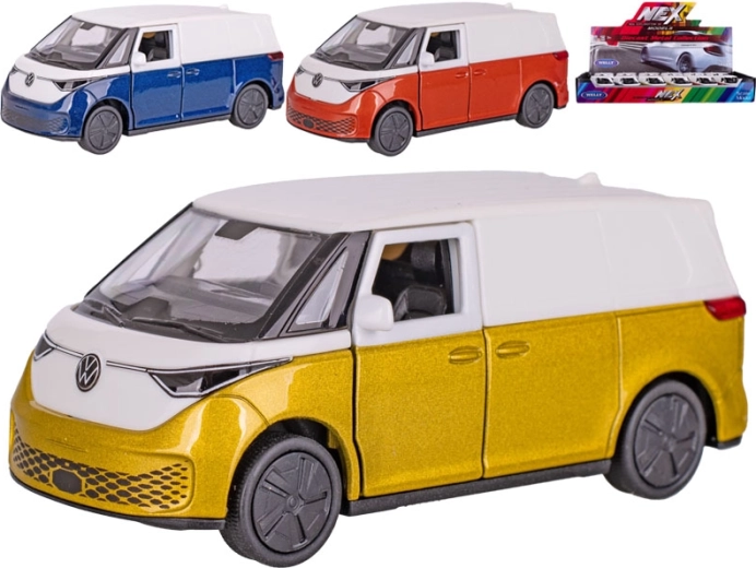 Volkswagen ID Buzz Cargo métallique à rétrofriction Welly