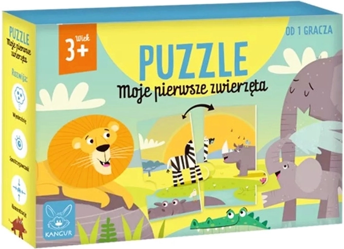 Puzzle Mes premiers animaux – grand puzzle de sol