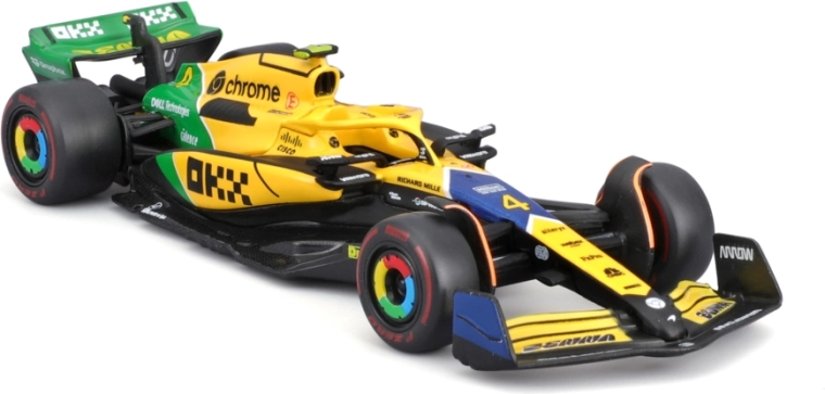Rendu réaliste d’une F1 à l’échelle 1:43