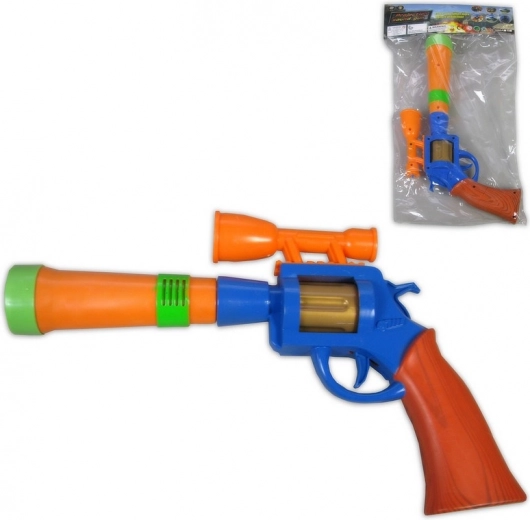 Pistolet en plastique pour petits combattants