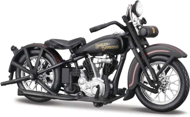Maisto moto Harley-Davidson 1928 JDH Twin Cam noir mat 1:18