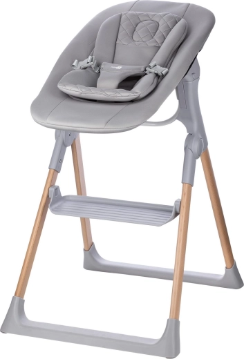 Chaise haute Freeon Flexi Grow 2-en-1 grise
