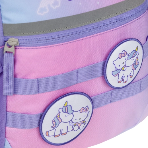Poches pratiques et look original avec patchs interchangeables