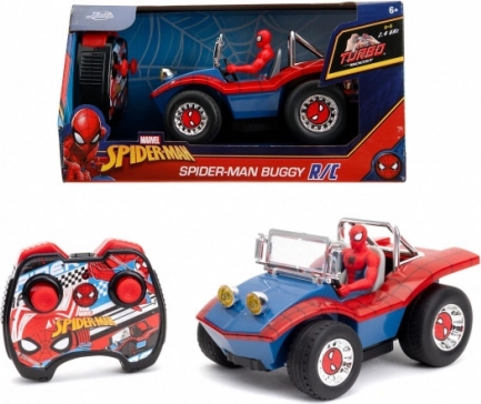 Buggy RC Spider-Man 1:24 avec figurine Jada Toys