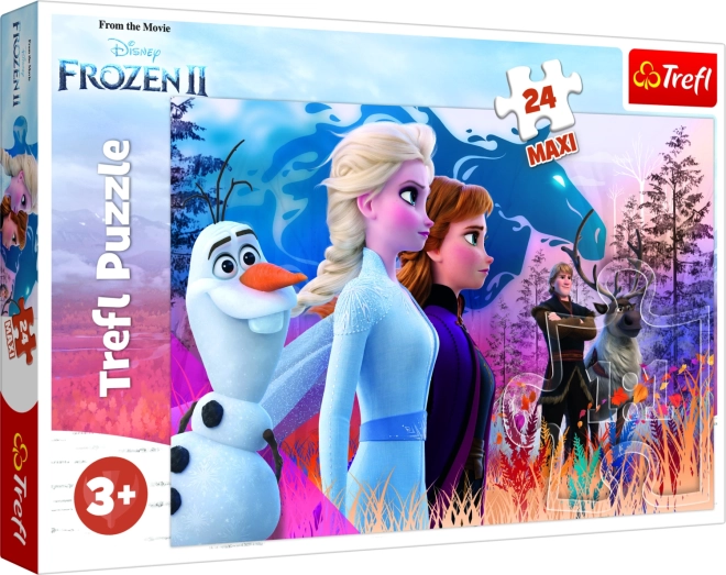 Puzzle MAXI 24 pièces FROZEN 2 – Aventure magique