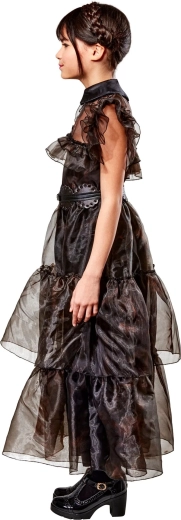 Jupe spectaculaire à multiples couches avec ceinture