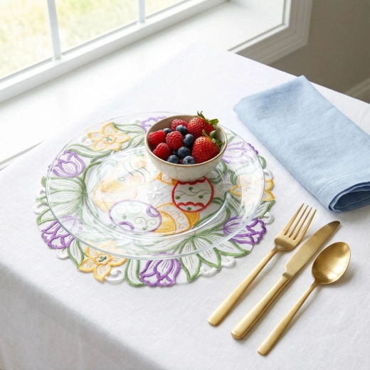 Décoration et protection de la table