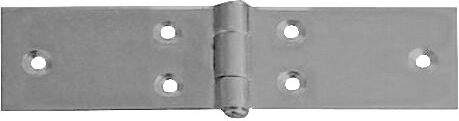 Charnière articulée 22 × 80 mm, galvanisée (20 pcs)