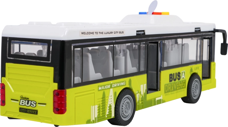 Autobus urbain détaillé à l