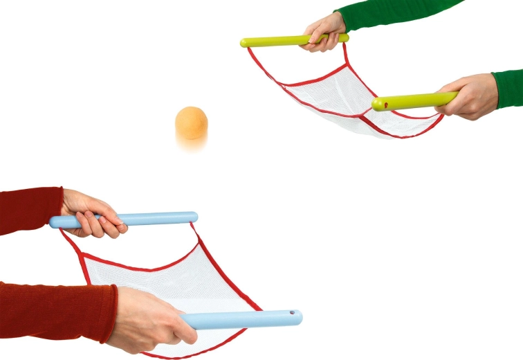 Jeu de lancer et d’attraper une balle