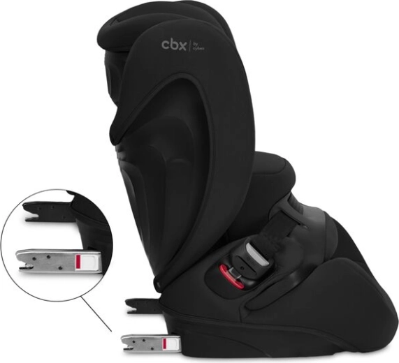 ISOFIX, sangle d’ancrage supérieure et inclinaison confortable